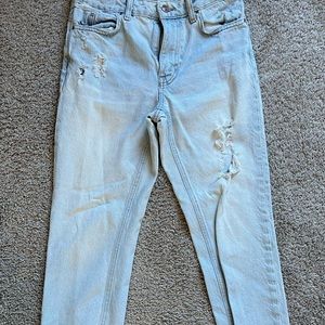 Women’s Zara Light Wash Jeans Size 2 EUR 34